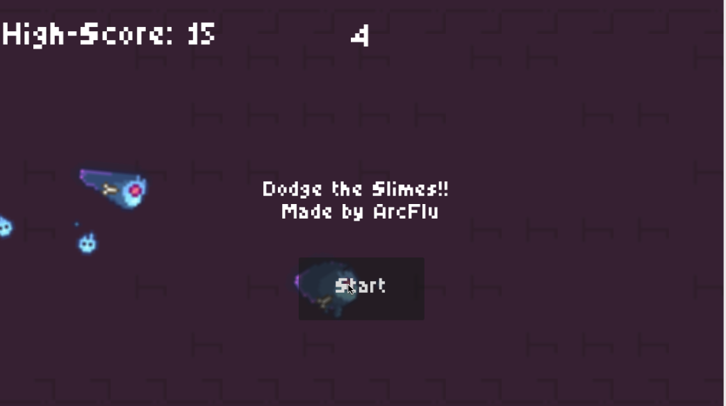 Dodge the Slimes