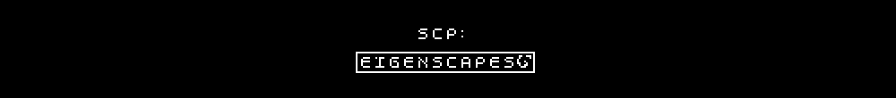 SCP: EIGENSCAPES