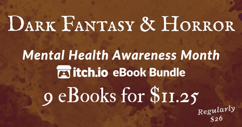 Mental Health Awareness Month 2025 Dark Fantasy and Horror Bundle og:image