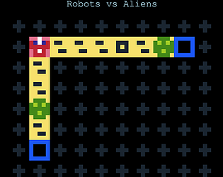 Robots vs Aliens