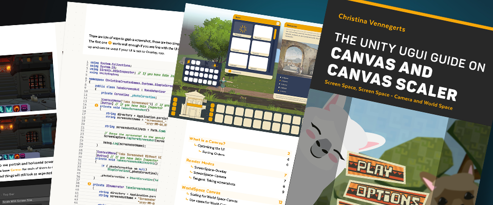 Canvas and Canvas Scaler - The Unity UGUI Guide