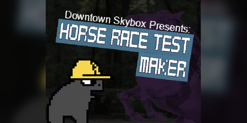 Cover image for Horse Race Test Maker
