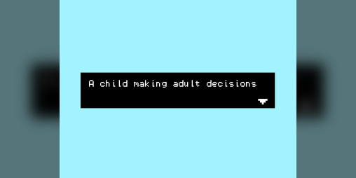 Cover image for A child making adult decisions