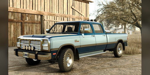 Cover image for FS25 - 1993 Ram W250 / W350