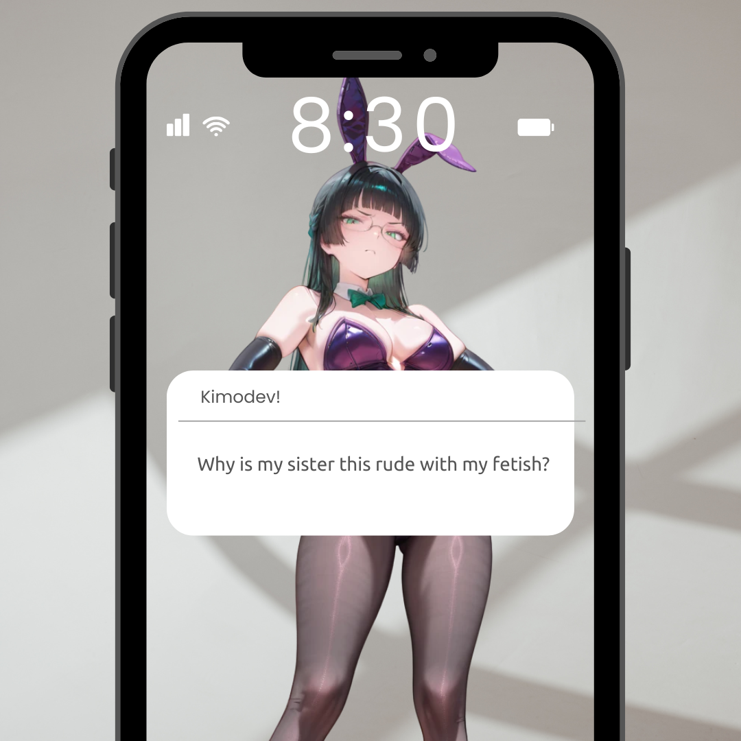 Why is my sister this rude with my fetish?