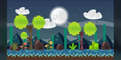 2D VECTOR Game Background 9 by MarwaMJ