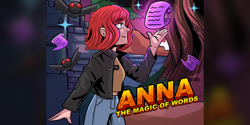 Cover image for Anna: The Magic of Words - challenging pixel perfect platformer for NES