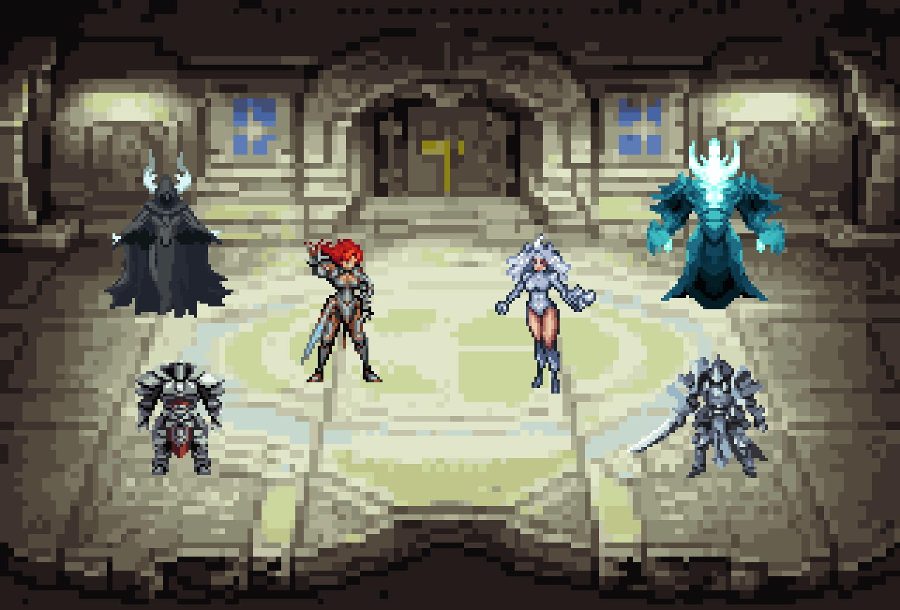 Combat RPG - 2000K Characters - Animations - Backgrounds - and more!.