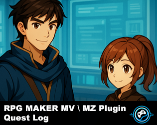Rpg Maker MV\MZ Plugin - Quest Log by The Circle - Games Assets and Tools