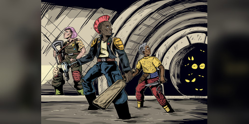 Cover image for Into the Churn - An Adventure for Eco-Mofos!!