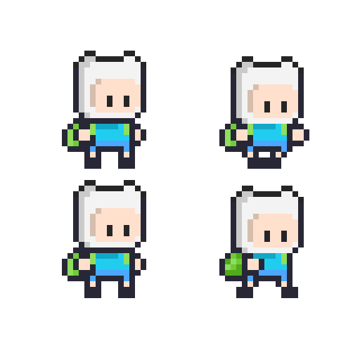 Finn sprites by Pixel XP 234