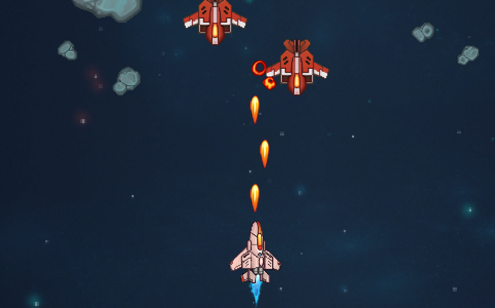 Pixel Space Shooter Assets