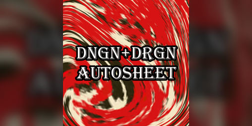 Cover image for DNGN+DRGN Autosheet