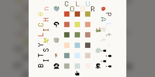Cover image for bitsy lichen colour palette