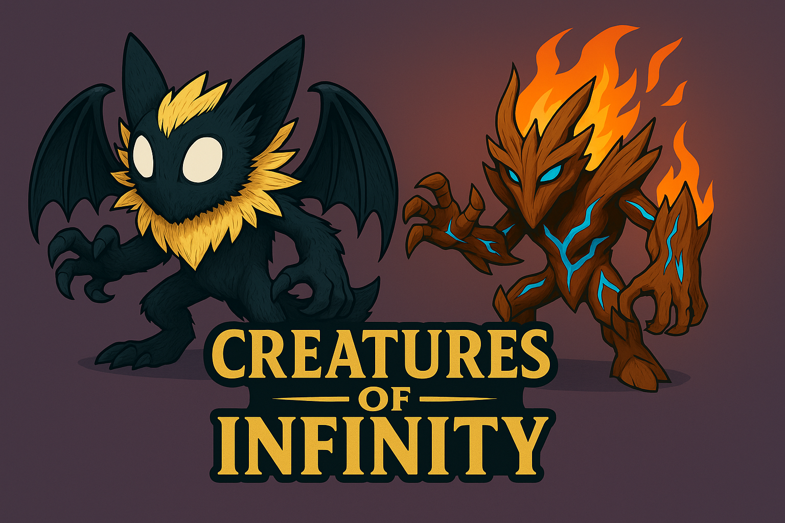 Creatures Of Infinity Sprite Pack 2 – 50+ Versatile Creature Monster Art Assets