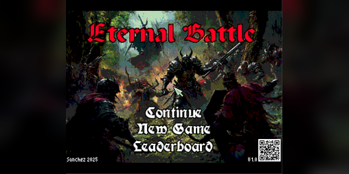 Cover image for Eternal Battle | ZX Spectrum Next