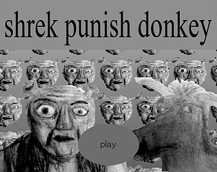 Shrek punish donkey