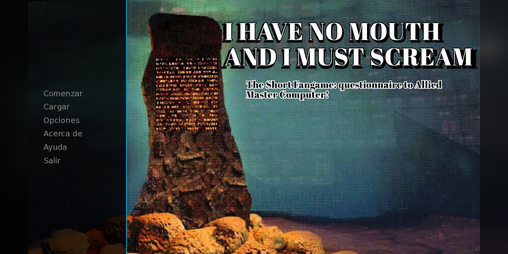 Cover image for I Have No Mouth And I Must Scream FanGame (PC VERSION)