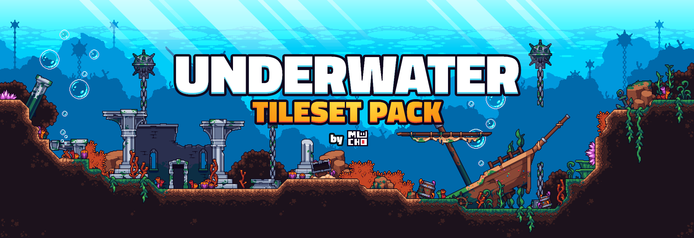 Underwater Tileset Pack