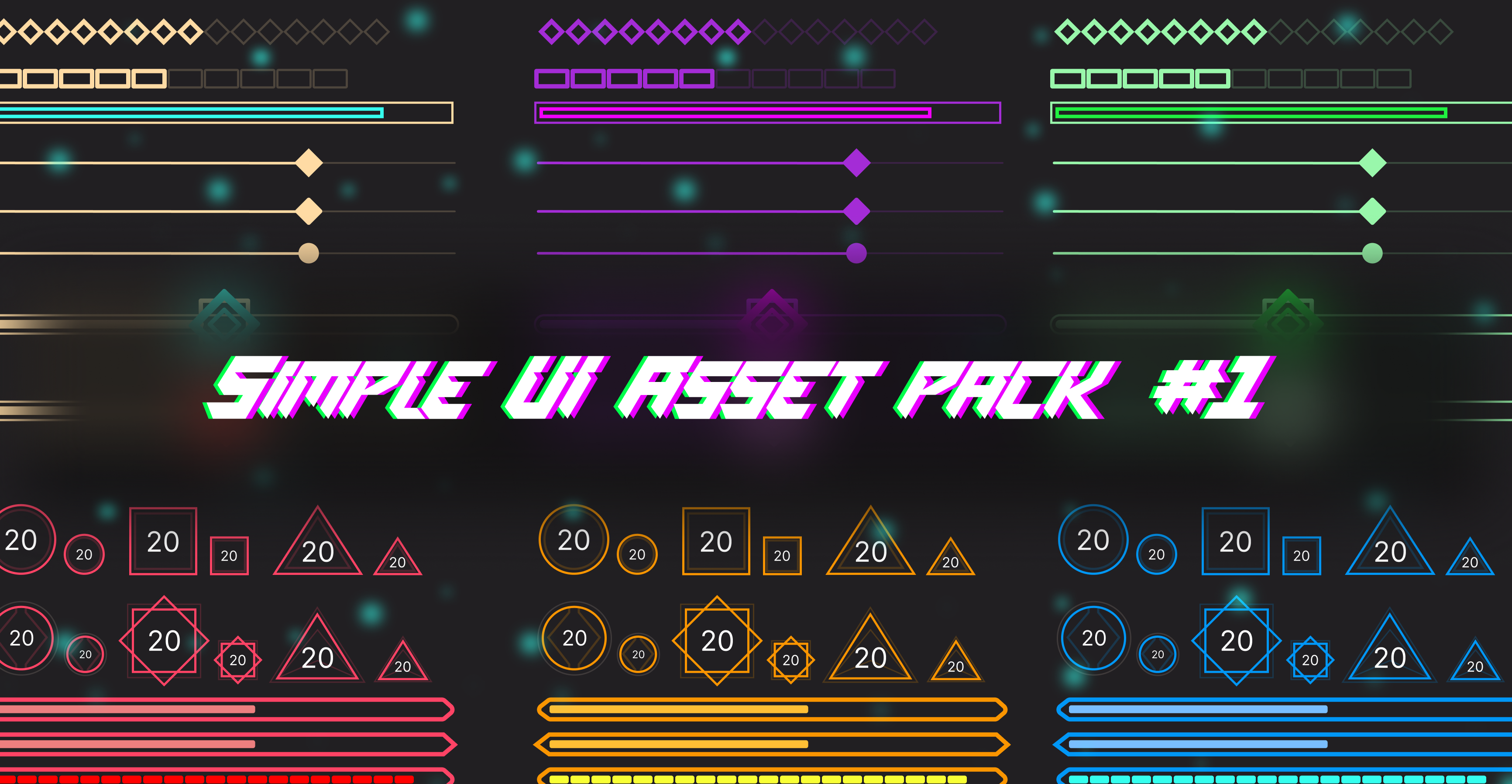 Simple UI Asset Pack #1