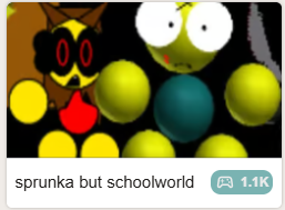 Cover image for sprunka but schoolworld
