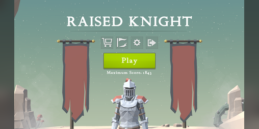 Cover image for Raised Knight
