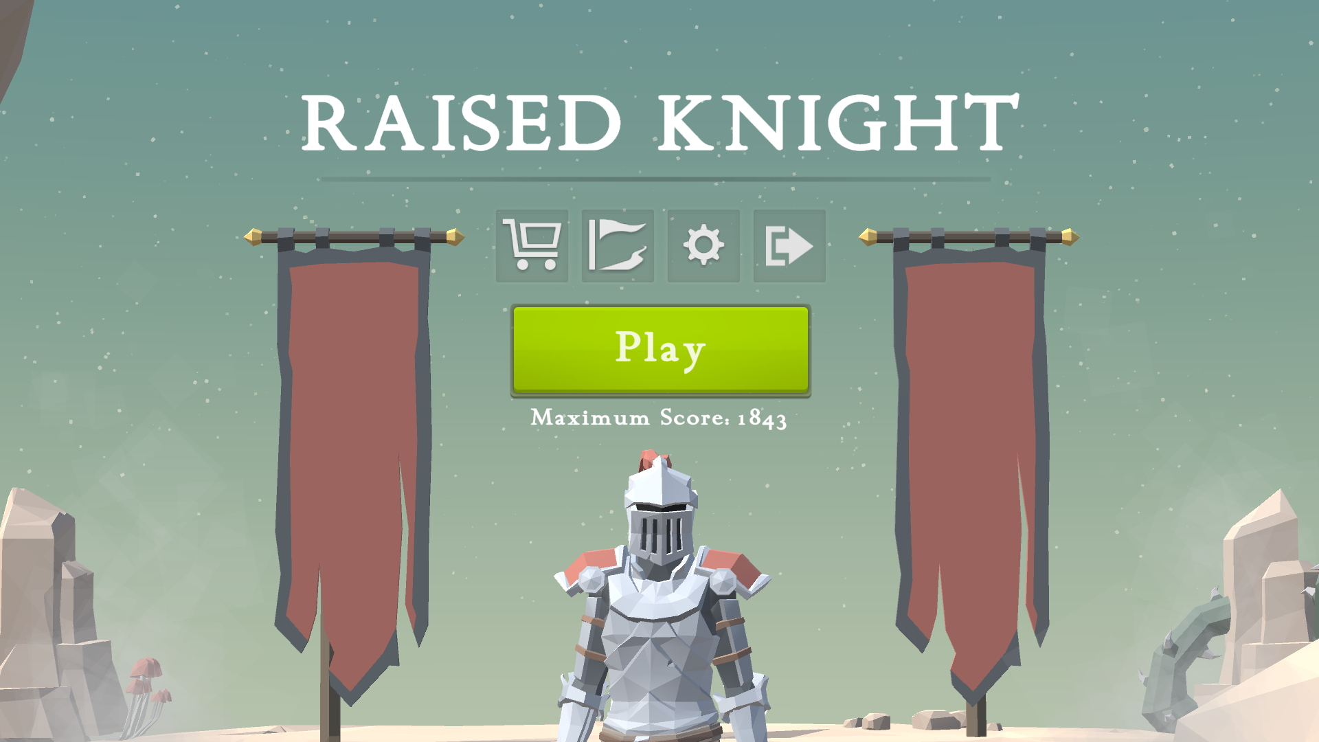 Cover image for Raised Knight