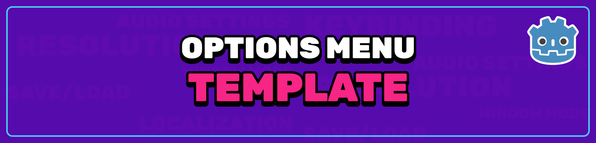 Options Menu Template