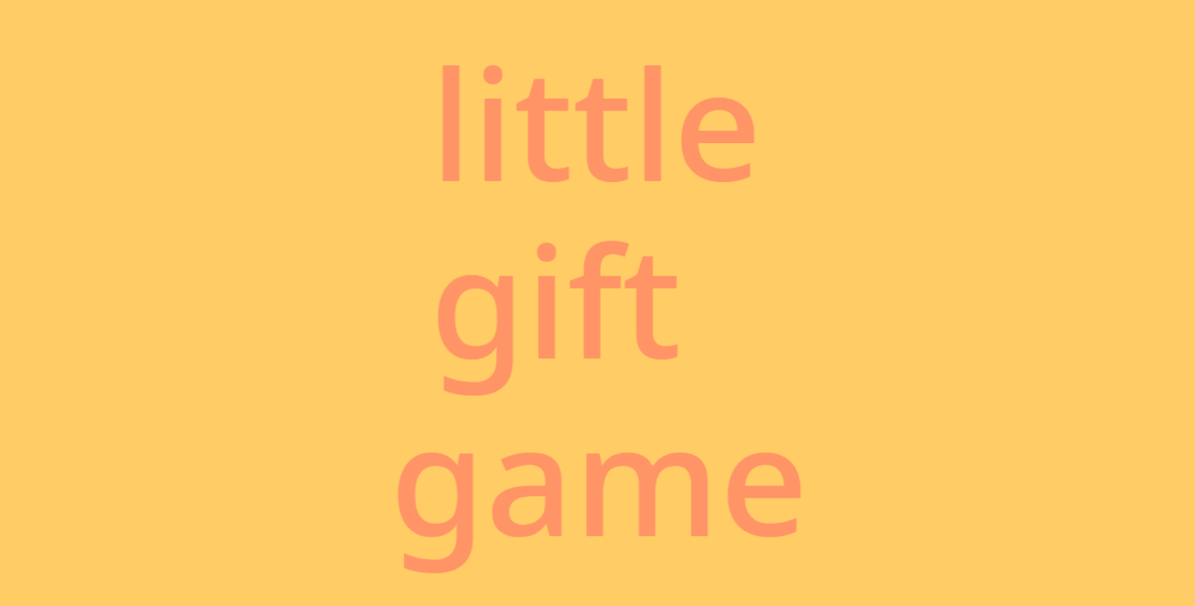 Little Gift Game