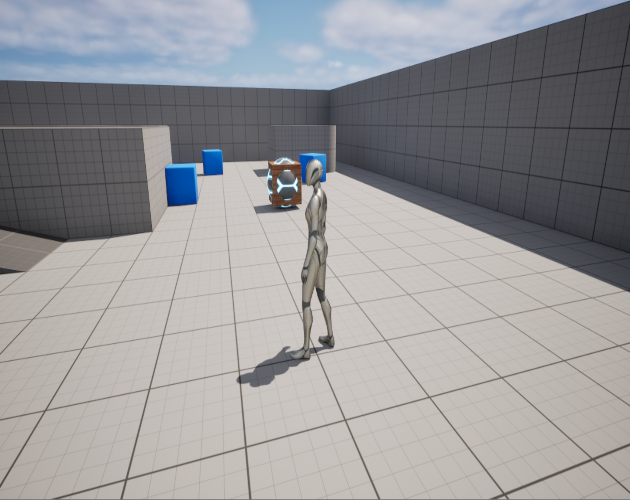 01 Unreal's Built-In Third Person Map Demo