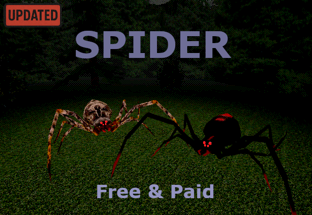 PSX/PS1 Spider with Animations
