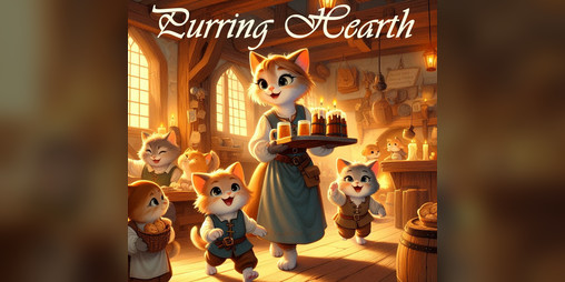 Cover image for Purring Hearth