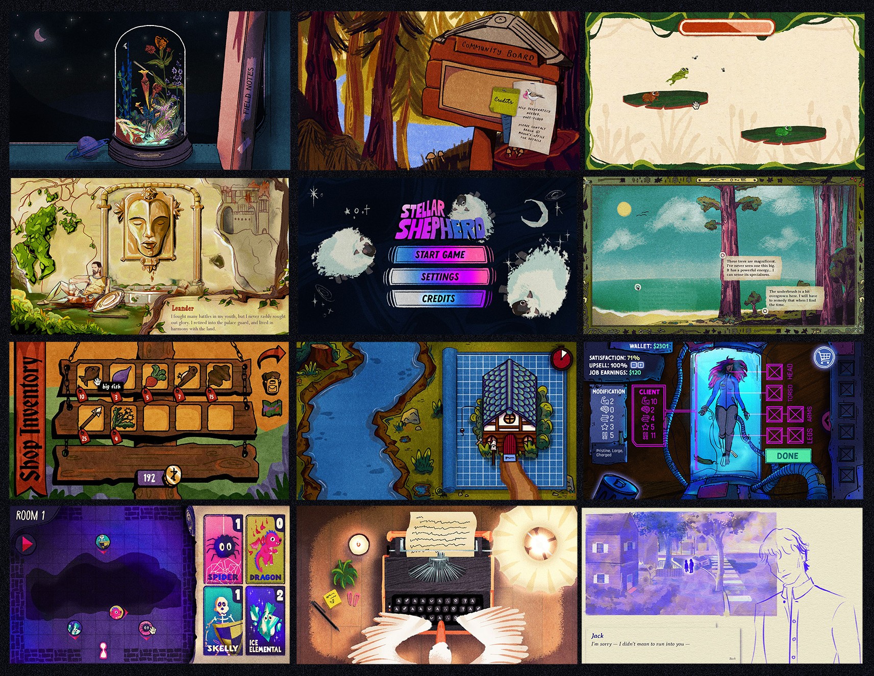 Examples of my Game Art