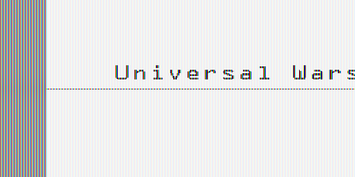 Cover image for Universal Wars