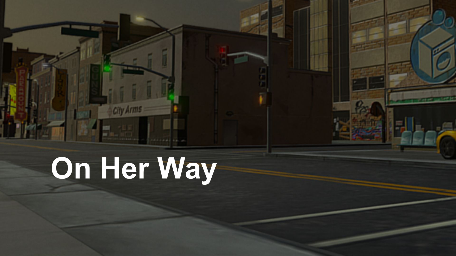 On Her Way