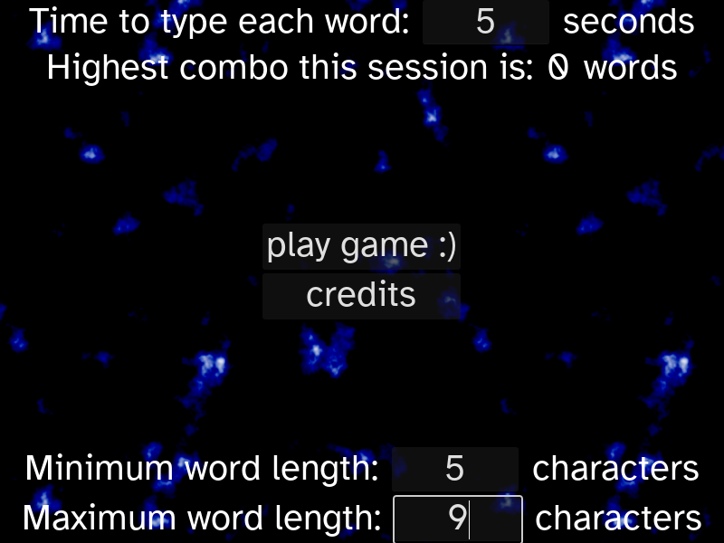 Cover image for typing game