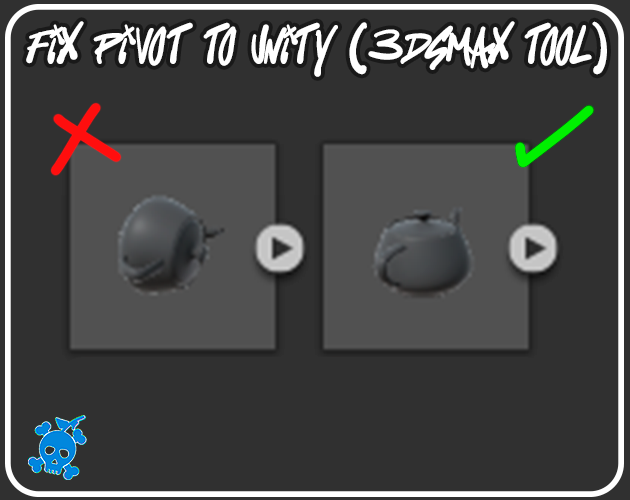 Cover image for Fix Pivot to Unity (3dsMax)