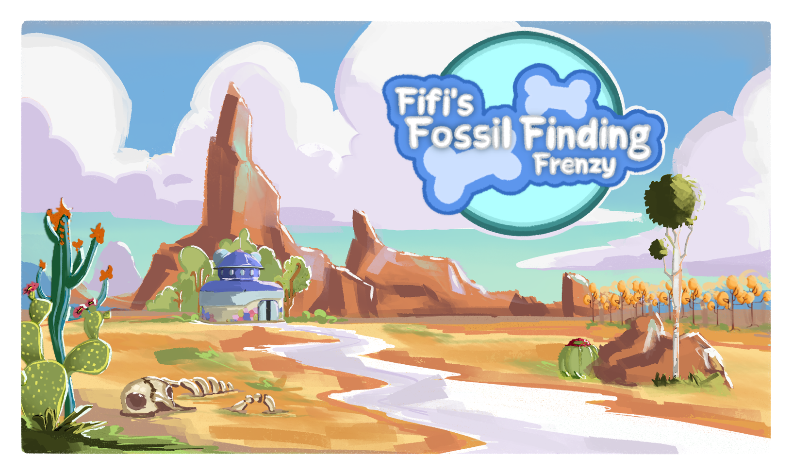 Fifi's Fossil Finding Frenzy