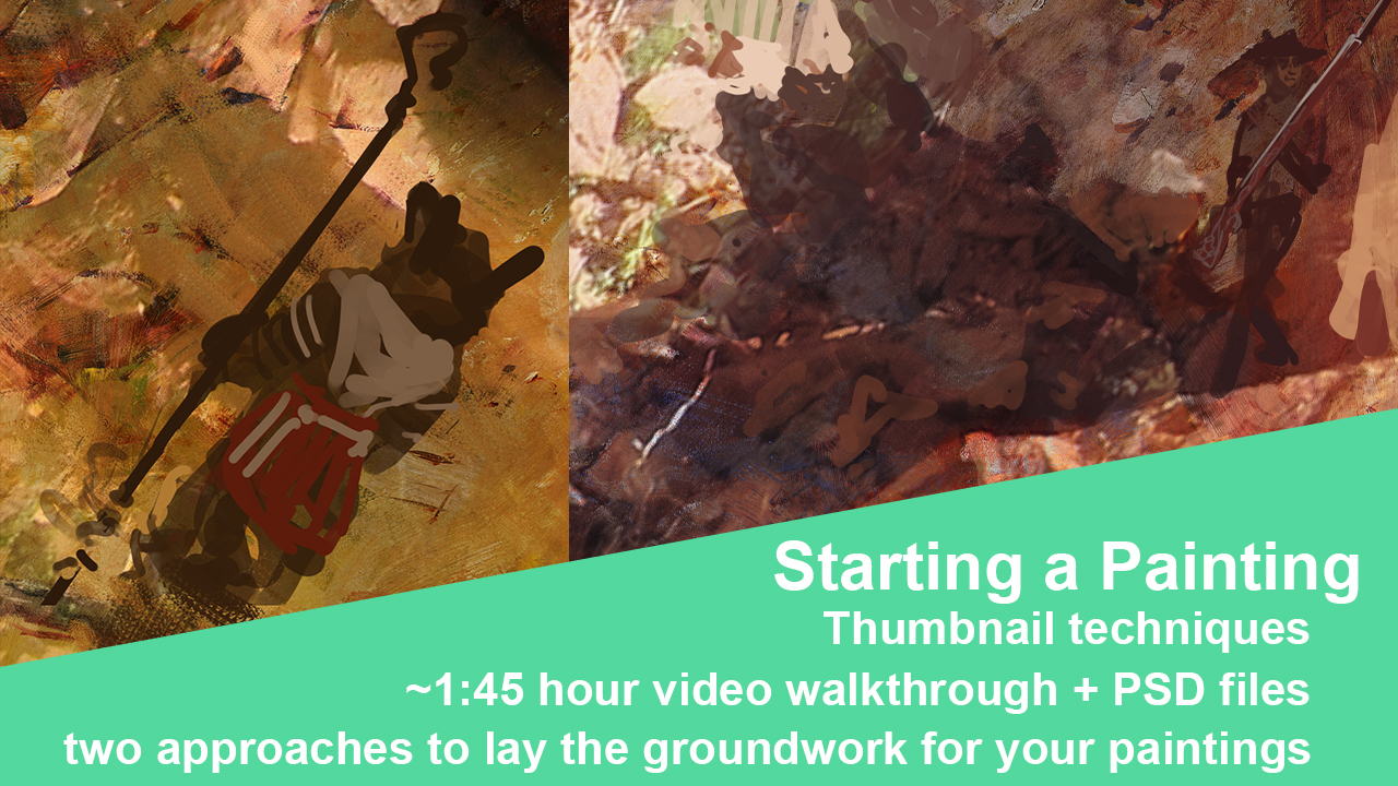 Starting a Painting: Thumbnail Techniques