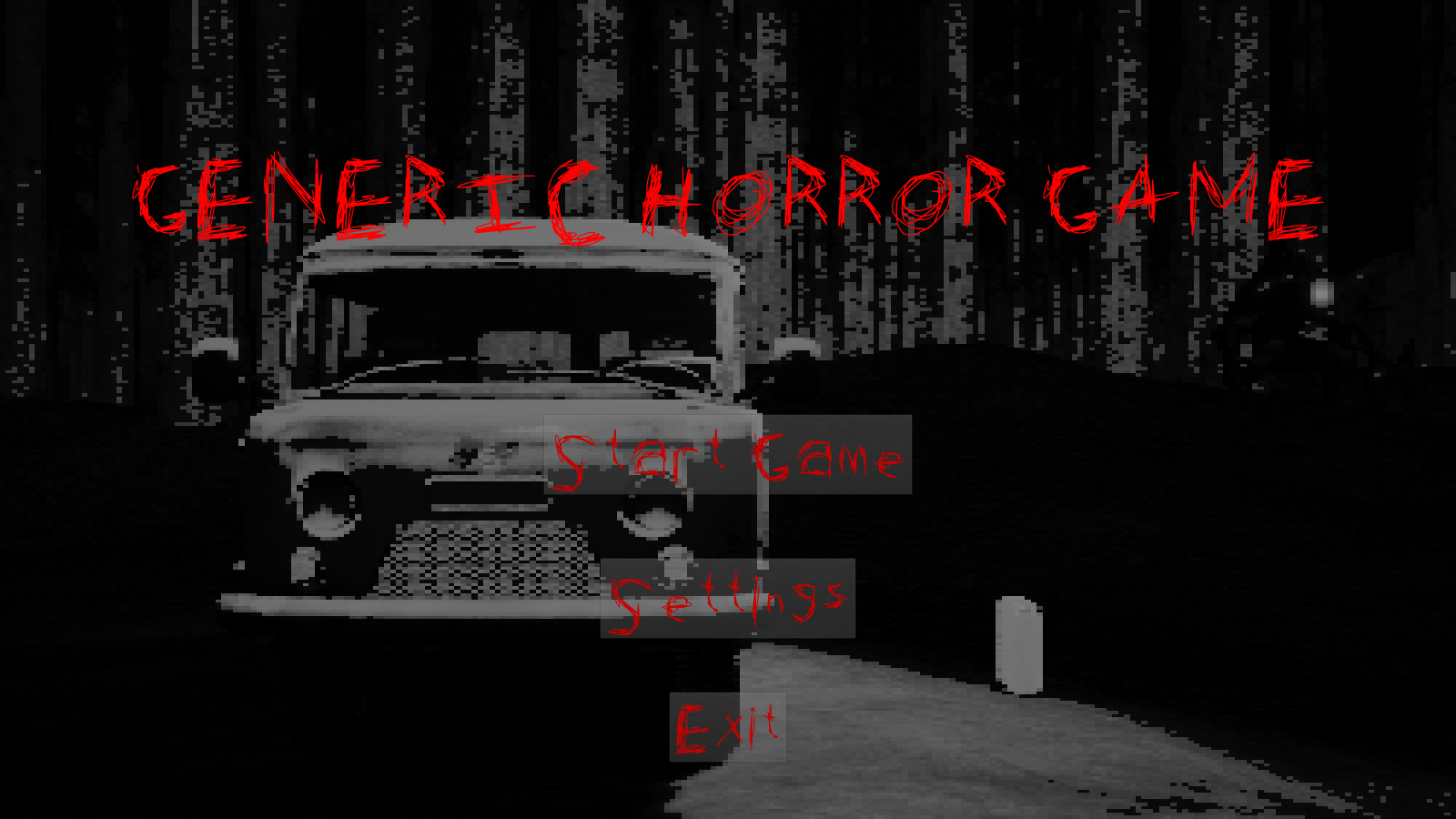 Generic Game Horror