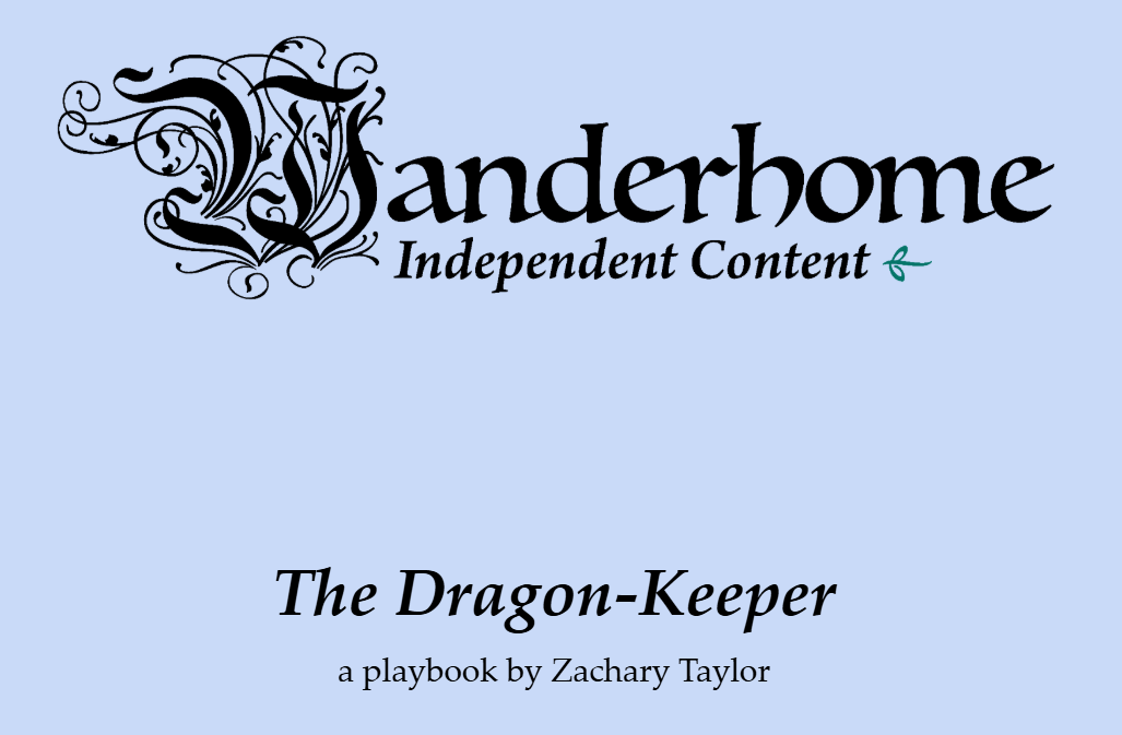 Cover image for Wanderhome Playbook - The Dragon-Keeper