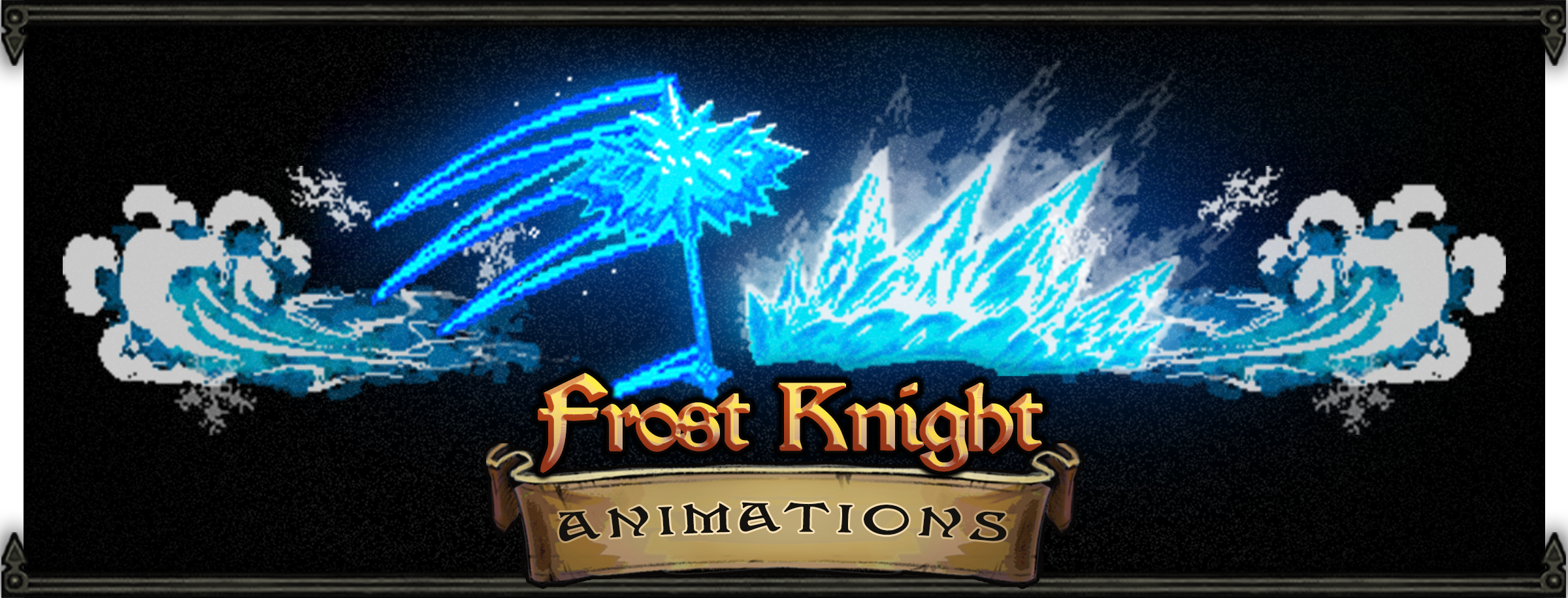 Pixel Art VFX - Frost Knight - FULL Version