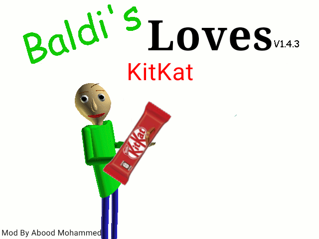 Baldi's Loves KitKat Android Port