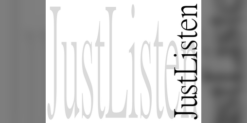 Cover image for Just Listen