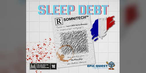 Cover image for Sleep Debt FR - Un one-shot pour Mothership