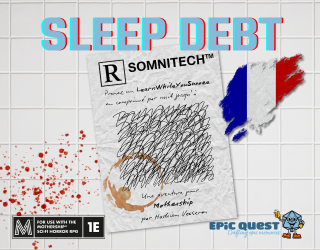 Cover image for Sleep Debt FR - Un one-shot pour Mothership