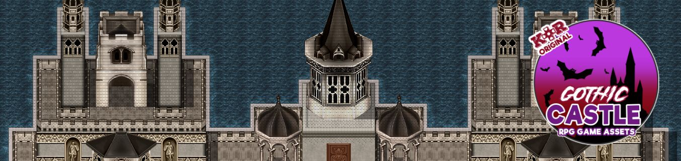 KR Gothic Castle Tileset for RPGs