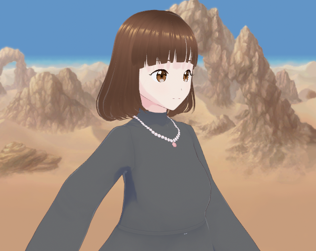 Aimme in the desert (or a walk around the world's end)