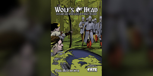 Cover image for Wolf's Head • A World of Adventure for Fate Core