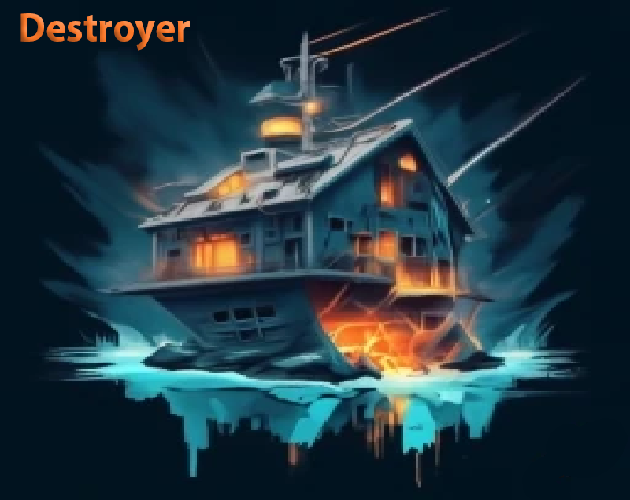 Destroyer by Bardon for Trijam #321: The 3 hour game jam - itch.io